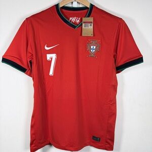 Cristiano Ronaldo #7 Portugal Home Jersry Nike Dri-Fit